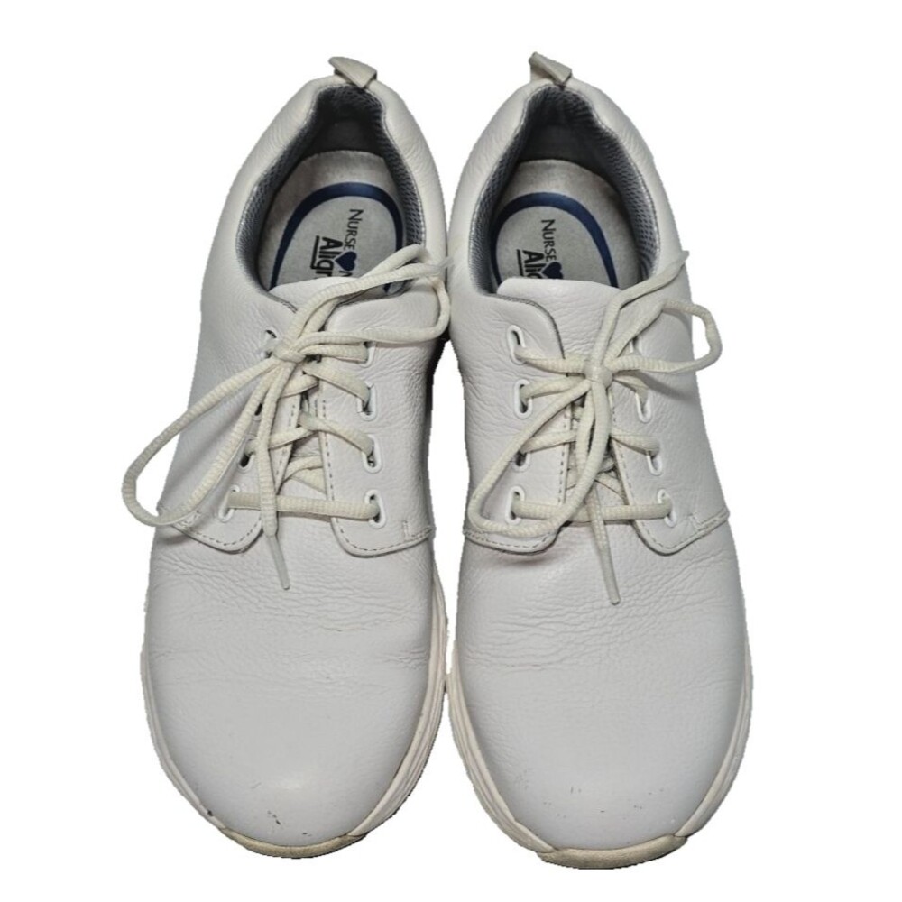 Nurse Mates Align Velocity Women's Size 9 White Slip Resistant Nursing Shoes